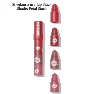 ($5) Sheglam 4 in 1 Lip Stack